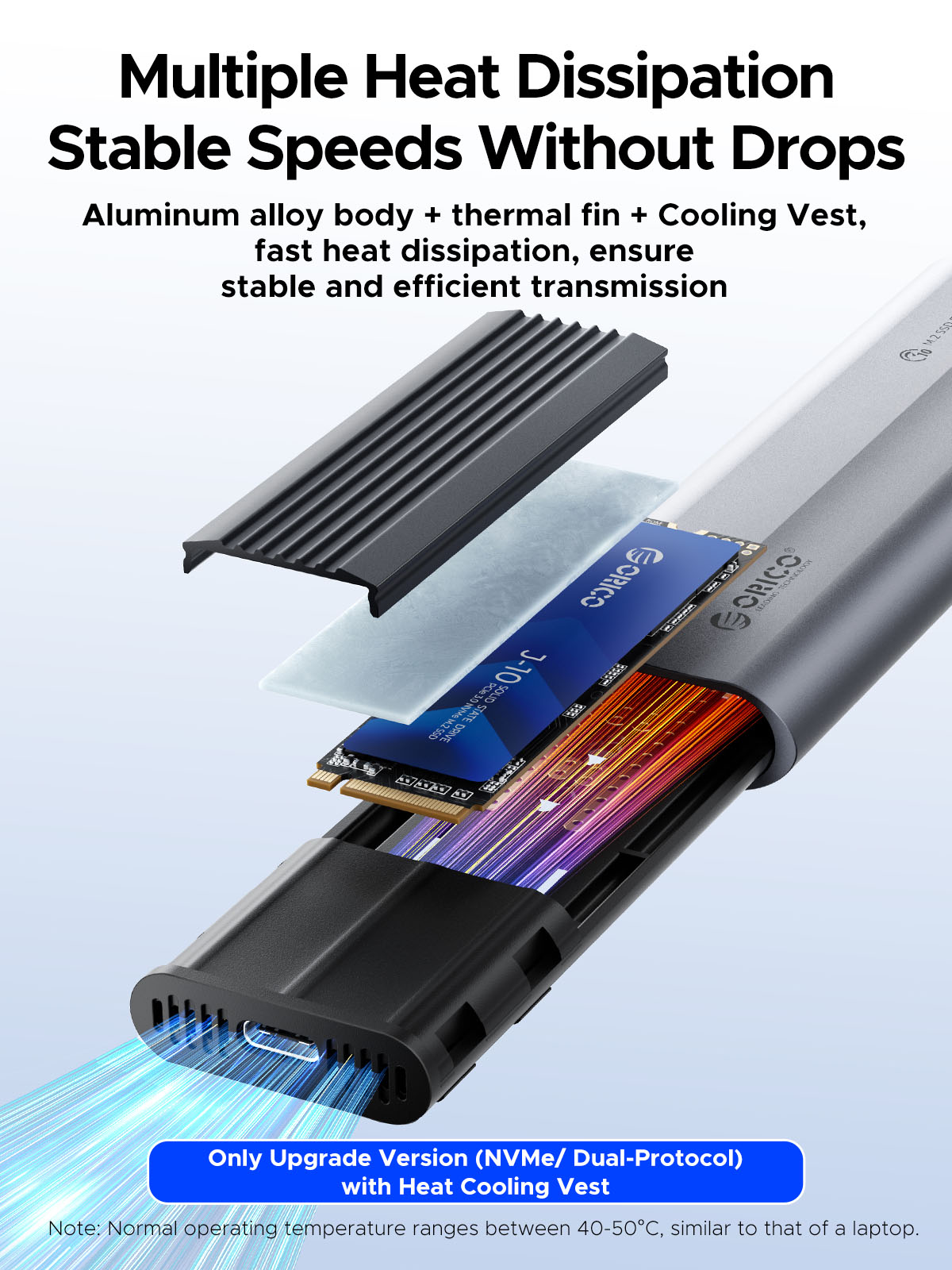 ORICO M2 SSD-Gehäuse M.2 NVMe  – 8Tb M2 Nvme Ssd Bewertung und Preis